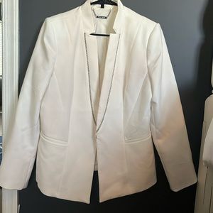 White Petite Blazer